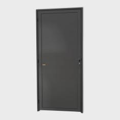 Porta de Alumínio Lambril Super 210cm x 90cm Brimak