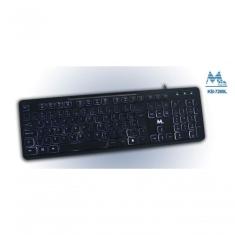 Teclado Mtek Kb-7269l Usb Portugues Preto