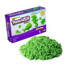 Massa Areia Cinética De Modelar Massinha Sunny 227g Original, Verde