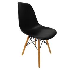 Cadeira Eames Eiffel Preta     - Reno