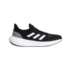 Tênis Unissex Lite Flow U Adidas sem Cadarço (Preto, BR, Adulto, Numérico, 38)