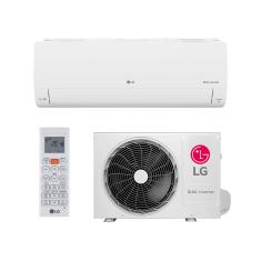 AR CONDICIONADO SPLIT HW INVERTER LG DUAL VOICE + IA 9000 BTUS FRIO 220V 1F S3NQ09AA31C.EB2GAM1