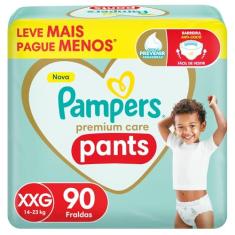Fralda Pampers Pants Premium Care XXG - 90 fraldas