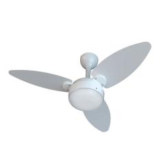 Ventilador Teto Bivolt Elluz Inverter Ventisol  Branco Cinza