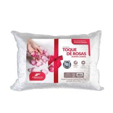 Travesseiro Fibrasca Toque de Rosas