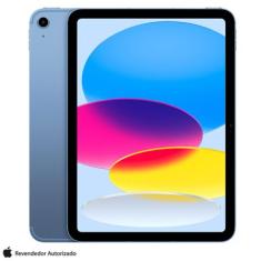 iPad (10ª geração) Apple A14 Bionic (10,9", Wi-Fi, 64GB) - Azul