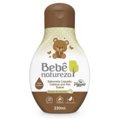 Bebê Natureza Sabonete Líquido Cabeça aos Pés Suave 230ml