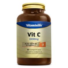 Vitamina C (1000Mg) 30 Comprimidos - Vitaminlife