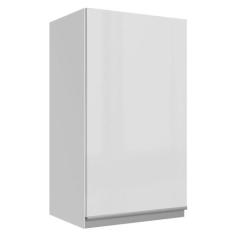 Armário de Cozinha Aéreo 100% MDF 35 cm 1 Porta Acordes Madesa, Branco