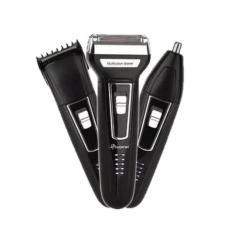 Aparador Barbeador Cortador Pelos Cabelos 3 In 1 - Progemei