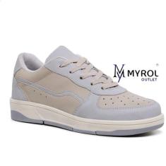 Tênis Myrol Outlet Feminino Casual Básico, Cano Baixo, Acolchoado, Ten