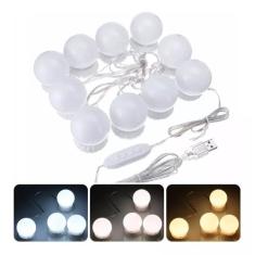 Luz De Espelho Camarim Maquiagem Led 10 Lampadas Camarim - DS