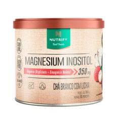 Magnésio Inositol Chá Branco com Lichia - Nutrify 300g