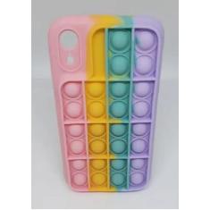 Capinha Compatível Com iPhone Pop It Anti Stress Fidget Toy - Caps Pri