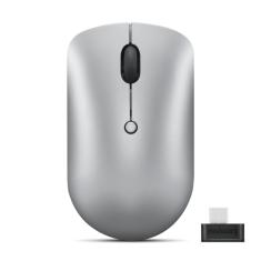 Mouse sem fio compacto Lenovo 540 usb-c (cinza nuvem)