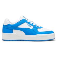 PUMA Tênis masculino clássico Ca Pro, Puma Branco/azul Hyperlink, 38