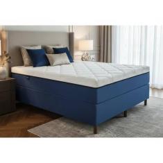 Colchão Gold Magnético de Molas com Massageador e Base Box - Eco New, 