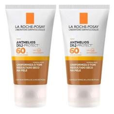 La Roche-Posay Anthelios XL Protect Kit com 2 Unidades – Protetor Solar Facial Com Cor Morena Mais F-Unissex