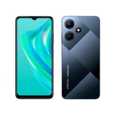 Smartphone Infinix Hot 30i 128GB Preto 4G MediaTek 8GB RAM 6,6" Câm. 5