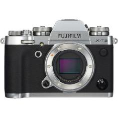 Câmera FujiFilm X-T3 Mirrorless, Vídeo 4K, Bluetooth e Wi-Fi (Corpo Prata)