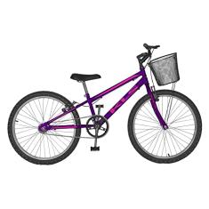 Bicicleta Feminina Free Aro 24 Freio V-Brake MTB Kls