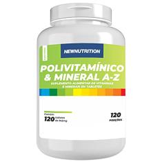 Newnutrition Polivitamínico & Mineral A-Z - 120 Tabletes - Newnutrition