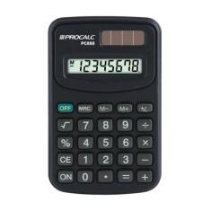 Calculadora Pessoal Procalc Pc888 8 Digitos Preta