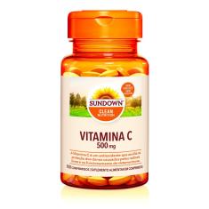 Vitamina C 500mg Sundown com 100 Comprimidos Sundown Naturals 100 Comprimidos