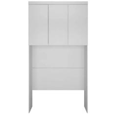 Guarda Roupa Rizon Módulo Aéreo Solteiro 3 Portas Novo Horizonte Cor Branco