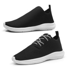 Kit 2 Tênis Masculino Casual Leve Caminhada Academia Dia a Dia - EXP, 