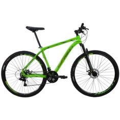 Bicicleta Aro 29 Rino Everest 24 Velocidades - Verde Neon 21