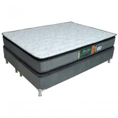 Conjunto Cama Box E Colchão Queen Becflex Pillow
