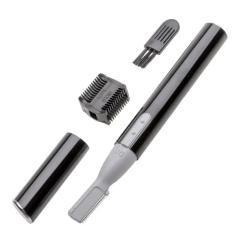 Navalha Mini Aparador De Pelos Eletrica Sobrancelhas Caneta Preta