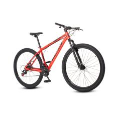 Bicicleta Aro 29 Alumínio Gott Freios A Disco Suspensão 21v Vermelho Preto