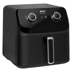 Fritadeira Elétrica Air Fryer Mega AFM7 7,5L 1700W Arno, Preto, 110V