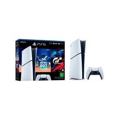 Console Sony PlayStation 5, SSD 825GB, Controle Sem Fio DualSense + 2 Jogos Digitais, Edição Digital