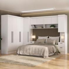 Guarda-roupa Modulado 10 Portas 8 Gavetas 7 Peças Viena Yescasa