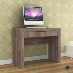 Mesa Escrivaninha Simples Movelbento 1 Gaveta Rústico