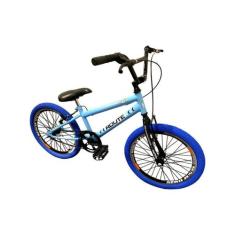 Bicicleta Infantil Aro 20 Cross Bmx Azul Claro / Azul - Route Bike
