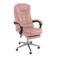 Cadeira De Escritorio Presidente Ergonomica Apoio Para Pés