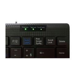 Teclado Mini K-Mex Kb-D428 Standard Usb Padrao Abnt2 Preto