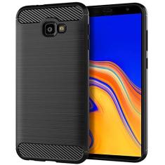Capa para Samsung Galaxy J4 Prime, sensação macia, proteção total, anti-arranhões e impressões digitais + capa de celular resistente a arranhões para Samsung Galaxy J4 Prime