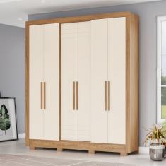 Guarda Roupa Solteiro 06 Portas 02 Gavetas B366 Briz