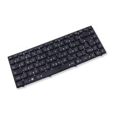 Teclado para Notebook bringIT compatível com Positivo XC3650 ABNT2, Pr