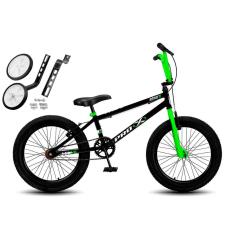 Bicicleta Aro 20 BMX Infantil PRO X S1 V-Brake Com Rodinhas