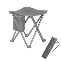Zaboro Tripla árvore pacote com 1 banqueta dobrável de acampamento, banquinho leve portátil de 35 cm com bolso lateral, banco de pé com bolsa de transporte para caminhadas, pesca e praia, comporta até