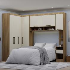 Guarda Roupa 7 Portas 3 Gavetas Paris Luciane