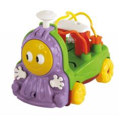 Trenzinho Pedagógico Infantil Com Som Donka Trem Calesita  711 Tateti