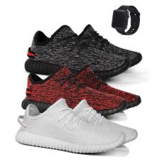 Kit - 3 Pares Tênis Easy + Digital Quadrado-Masculino