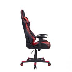 Cadeira Gamer Pel-3013 Preta/Vermelha - Pele